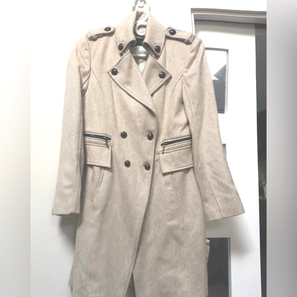 ZARA - Wool Military Coat - Picture 1 of 5